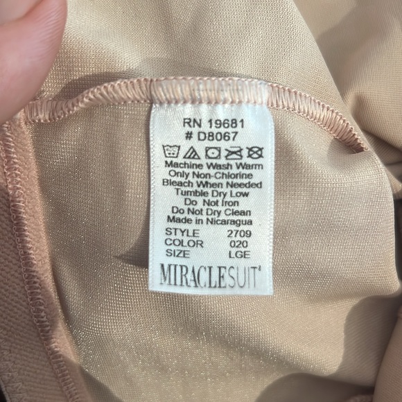 MiracleSuit High-Waist Thigh Slimmer Shorts in Nude, size Large - Picture 7 of 12